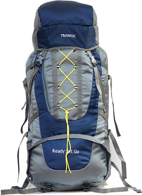 

TRAWOC HK2-NB-Trekking Bag Hiking Backpack Travel Rucksack - 60(Blue)