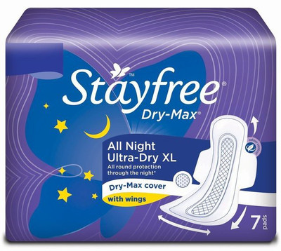 

stayfree stay free ultra night xl 14 Sanitary Pad(Pack of 14)