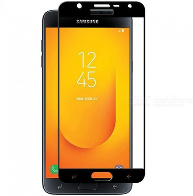 9H Edge To Edge Tempered Glass for Samsung Galaxy J7 Duo (Premium 6D 9H Full Glue)(Pack of 1)