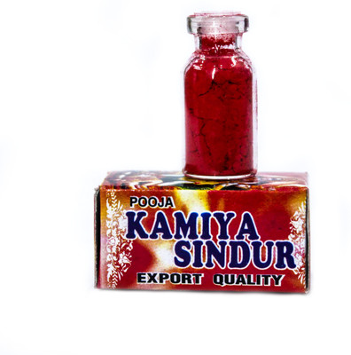 

THE HOLY MART 100% Pure Original Kamiya sindoor | Sindur from Kamakhya temple I Sindoor(Red)