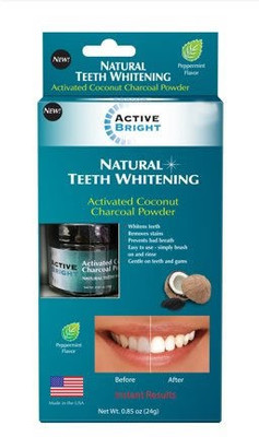 

Brand Retail Active Bright Activated Coconut Charcoal Instant Teeth Whitening Powder Teeth Whitening Kit