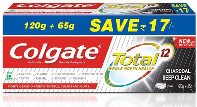 

Colgate Charcoal Anticavity Toothpaste, Toothpaste(185 g)
