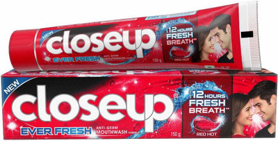 Closeup Ever Fresh Red Hot Gel Toothpaste - 150 g Toothpaste(150 g)