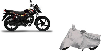 ANLOPE Two Wheeler Cover for Mahindra(Pantero, Silver)