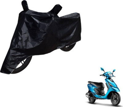 ANLOPE Two Wheeler Cover for TVS(Zest, Black)
