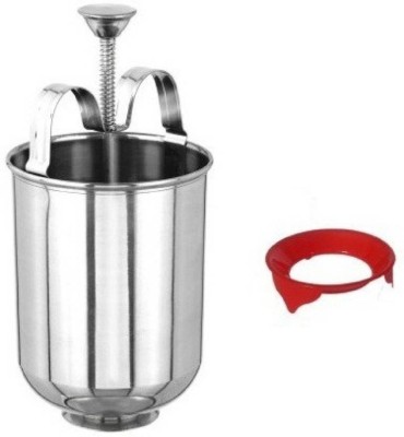 

Kreyam's Stainless Steel Meduvada Maker with Stand Vada Maker