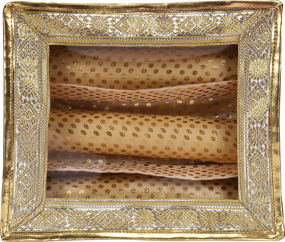 

PSH 3 Rolls Bangle Kit Jewellery Vanity Box(Gold)