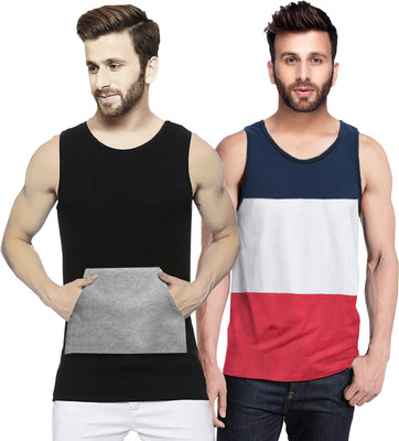 Tripr Men Vest(Pack of 2)