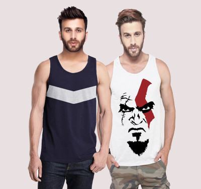 Tripr Men Vest(Pack of 2)