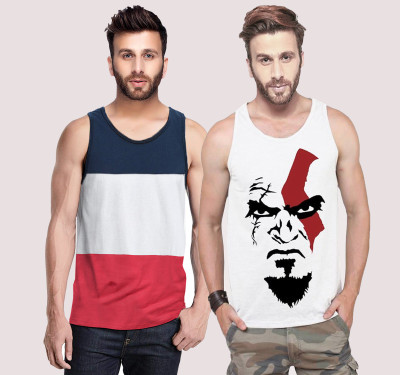 Tripr Men Vest(Pack of 2)