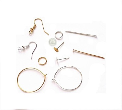 craftistics Jewel Making Kit-Gold & Silver 11 items