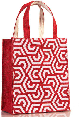 

H&B Multipurpose Jute Bag - Eco-Friendly Reusable Bag - As Gift Bag | Shopping Bag | Travel Bag | Grocery Bag - Hexa - Maroon Waterproof Multipurpose Bag(Red, 5 L)