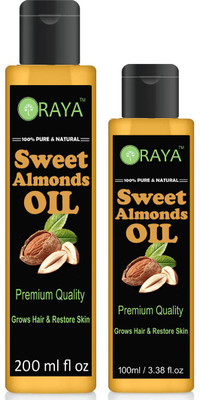 

ORAYA Pure & Natural Sweet Almond Hair Oil(300 ml)