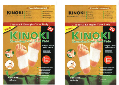

Dcentx KINOKI 100% Orignal Detox Premium Foot Patch(Pack Of 20)(50 g)