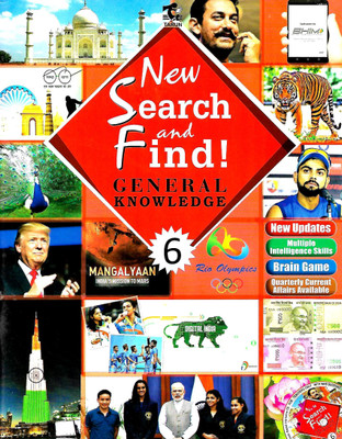 TARUN PUBLICATION NEW SEARCH AND FIND! (GENERAL KNOWLEDGE) CLASS 6(English, Paperback, FR JUDE TGHADAVISO)