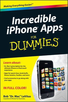 Incredible iPhone Apps For Dummies(English, Paperback, LeVitus Bob)