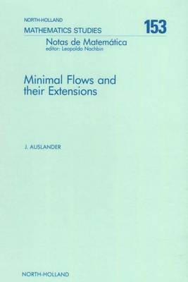 Minimal Flows and Their Extensions(English, Electronic book text, Auslander Joseph)