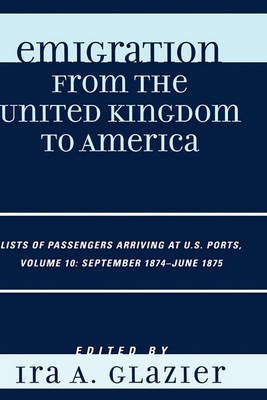 Emigration from the United Kingdom to America(English, Hardcover, unknown)