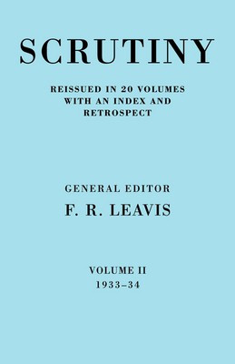 Scrutiny: A Quarterly Review vol. 2 1933-34(English, Paperback, unknown)