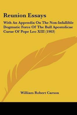 Reunion Essays(English, Paperback, Carson William Robert)