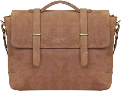 55% OFF on LEADERACHI Men Brown Messenger Bag(Pack of: 2)