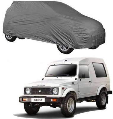 COVERPLANET Car Cover For Maruti Suzuki Gypsy (Without Mirror Pockets)(Grey)