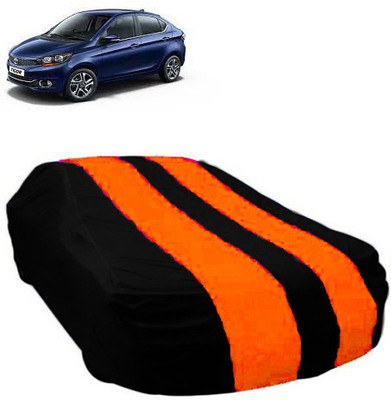 A+ RAIN PROOF Car Cover For Tata Tigor (Without Mirror Pockets)(Multicolor)
