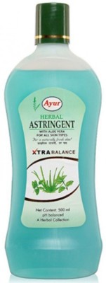 

Ayur Herbal Astringent With Aleo Vera 100ml Cleansing Oil(100 ml)