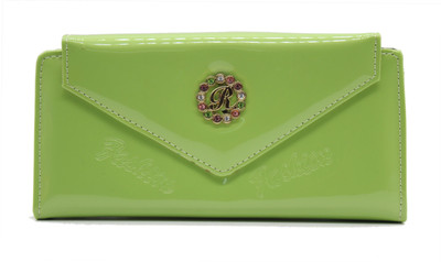 

Trendy Casual Green Clutch