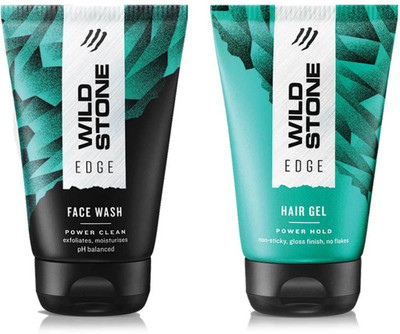 

Wild Stone Edge Face Wash & Hair Gel (100 ml each)(Set of 2)