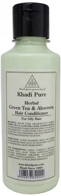 

Khadi Pure Herbal Green Tea & Aloevera Hair Conditioner - 210ml(210 ml)