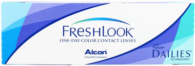 

Ciba Vision FRESHLOOK ONE DAY COLOR LENS Daily Contact Lens (-0.00, BLUE, Pack of 10) Daily Contact Lens(0.00, GREY, Pack of 10)