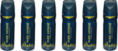 

Park Avenue GOOD MORNING ( PACK OF 6) Deodorant Spray - For Men(150 ml, Pack of 6)