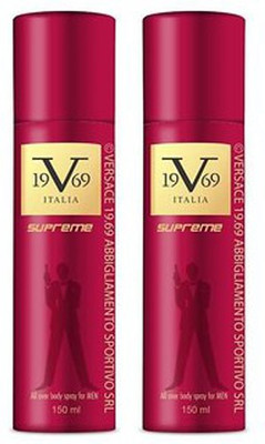 

ITALIA VERSACE SUPREME DEODRANT 150ml (PACK OF 2) Body Spray - For Men & Women(300 ml, Pack of 2)