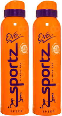 

EVA Sportz Deo Speed Set of 2 ( 125 ml X 2 Pc ) Deodorant Spray - For Men & Women(250 ml, Pack of 2)