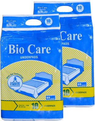 

Biocare High Absorbent Disposable Underpads Pack of 20 - M(20 Pieces)