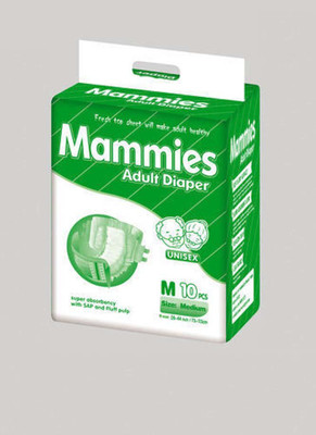 

Mammies MM10 Adult Diapers - XL(10 Pieces)