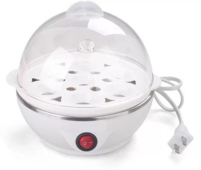 

Starbust [SB-EC03] Stainless Steel 7 Egg Cooker, Boiler, Poacher Electric and Steamer with Tray, Multicolour Egg Cooker(7 Eggs)