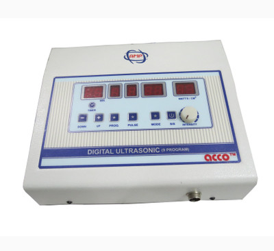 

acco combo Tens (2channel,Portable)(Economy)Ultrasound Therapy Unit(1mhz) Digital (9Prgs.) Pain Relief Electrotherapy Device(TN01US12)