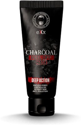 eXx Activated Charcoal Peel-Off Mask , 60gm(60 g)