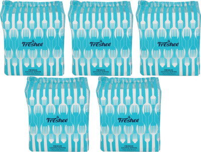

Freshee 100 Pulls Serviette Napkin Tissue 1 ply That Offers A Fresh Soft And Hygienic Experience(Pack of 100)