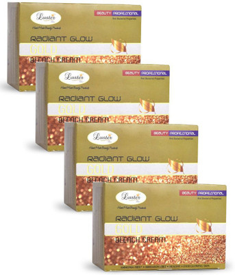 

Luster Radiant Gold Bleach Cream (with Pre Bleach Cream & Post Bleach Pack)-Pack of 4(500 ml)