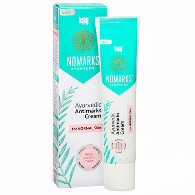 

Bajaj Nomarks Ayurvedic Anti Marks For Normal Skin Cream 25g(25 g)