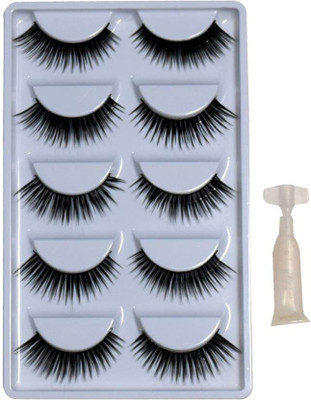 

Make Line Eyelash Day and Night Pack with Glue(Pack of 25)