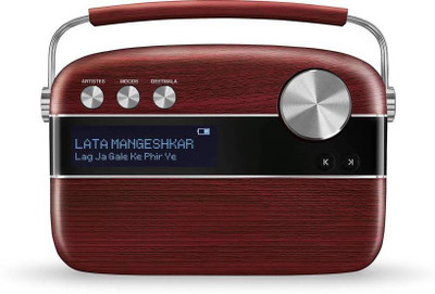 

SAREGAMA CARVAAN Bluetooth Home Audio Carvaan fM/AM Radio Speaker (Cherrywood Red, Stereo Channel) FM Radio(CHERRYWOOD RED)