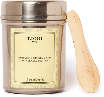 Tjori Ayurvedic Hibiscus and Curry Leaves Hair Pack(50 g)