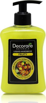 

Vessel Decorare Naturals Fruity Liquid Handwash-250 ML(250 ml, Pump Dispenser)