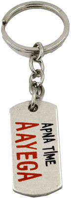 faynci Apna Time AAYEGA Key Chain for Personalized Gift Key Chain