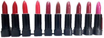 

Neckline C2C Mini Matte Finish Lipstick Pack of 10(Multicolor)