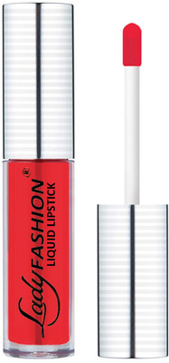 

Lady Fashion Liquid Lipstick Pure Matte Non Transfer Lip Gloss(Red)